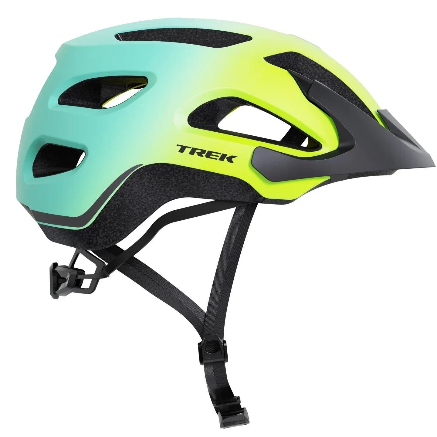 קסדה לאופניים לשטח ולכביש טרק Trek Solstice MIPS צהוב-טורקיז - Bikes Online