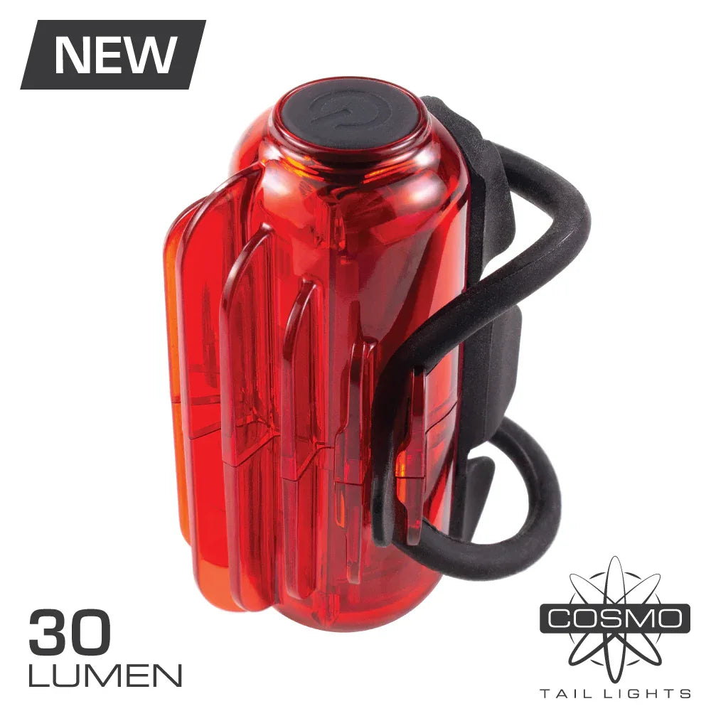 סט פנסים לאופניים קדמי + אחורי SERFAS E-Lume 350 + Cosmo 30 - Bikes Online