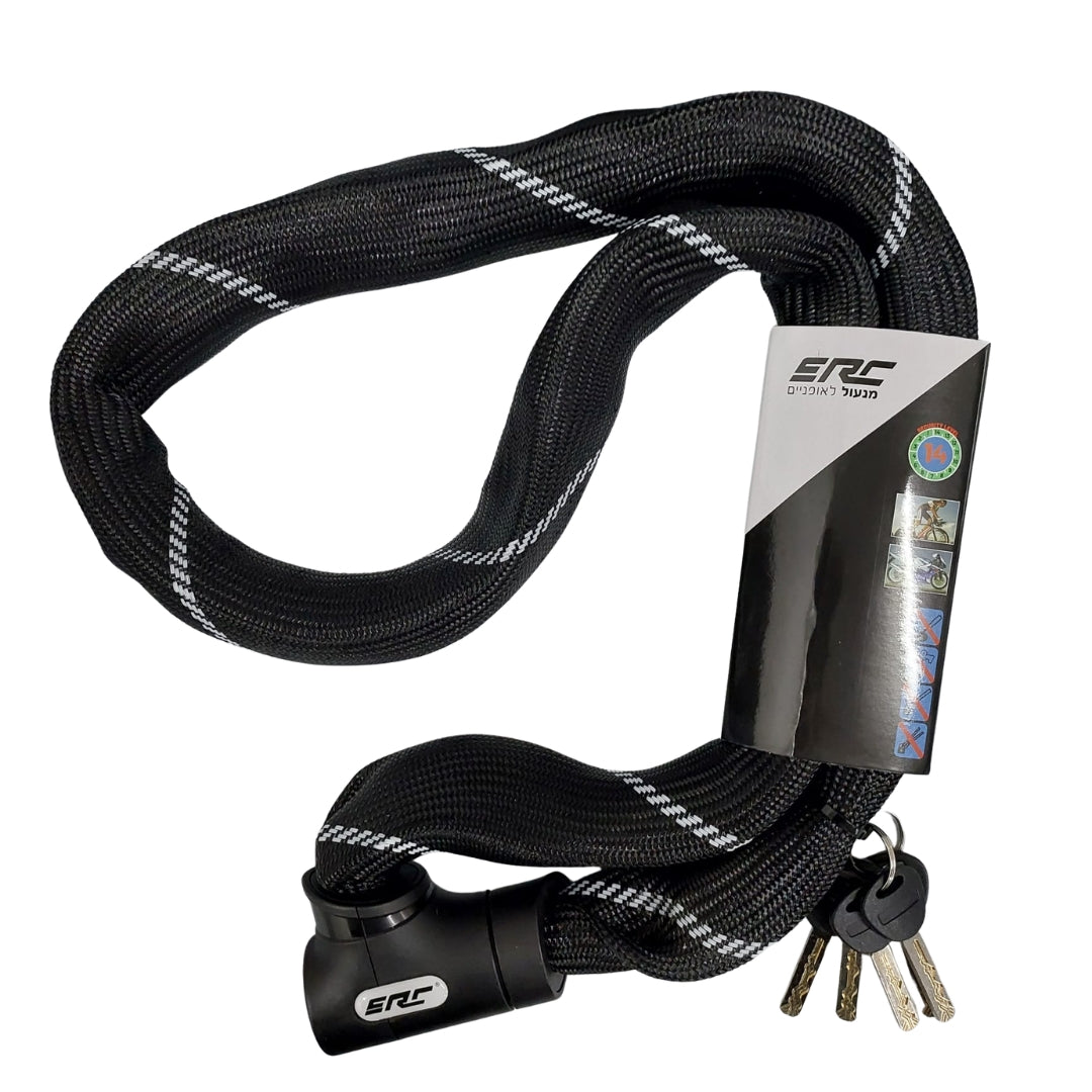 מנעול שרשרת לאופניים ERC TY-780