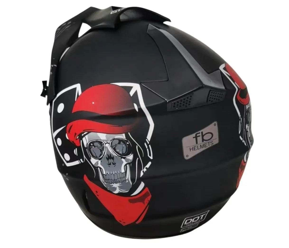 קסדה מלאה לאופניים וקורקינט פול פייס שחור גוסטריידר - Bikes Online