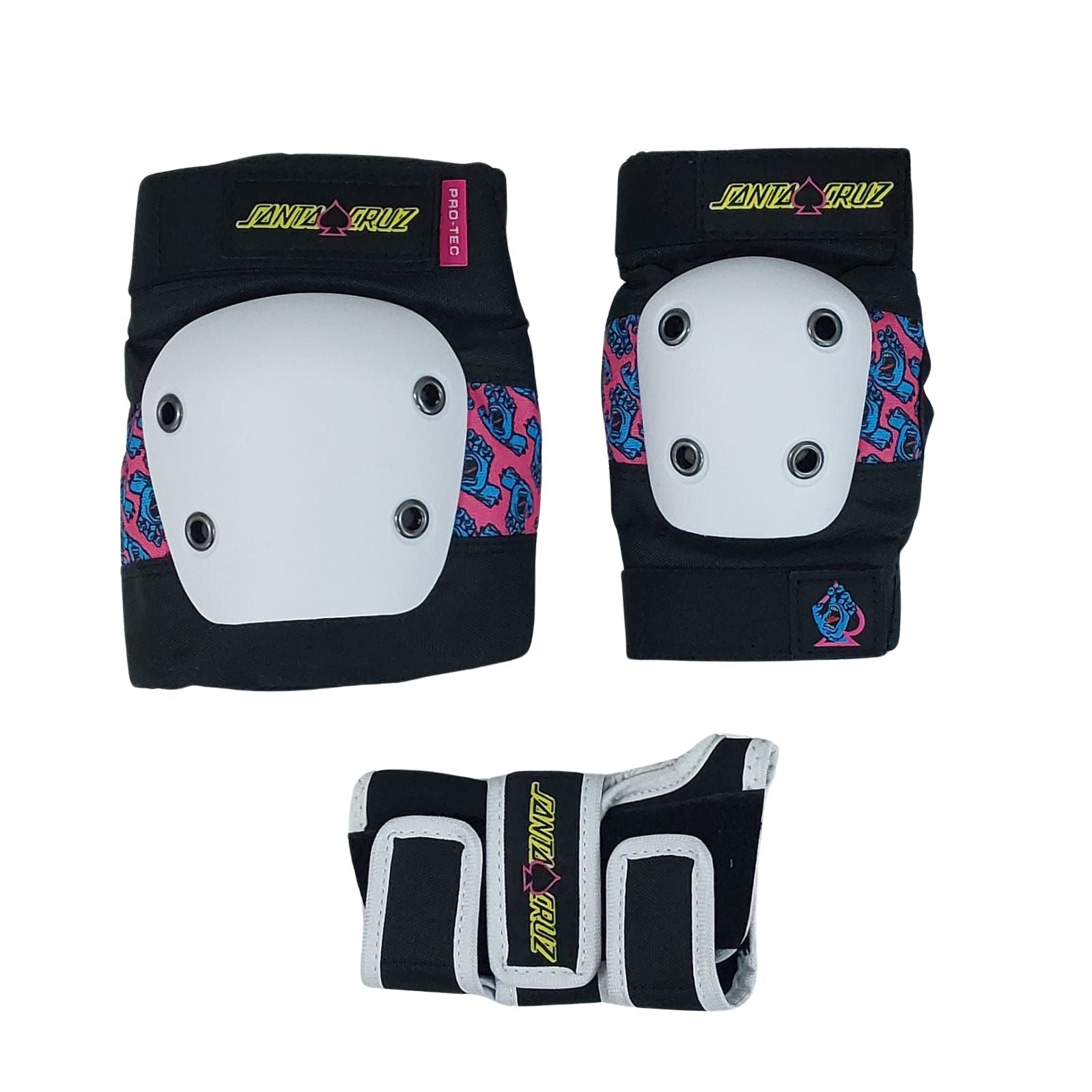 סט מגנים מקצועיים לספורט אתגרי Pro-Tec 3 Santa Cruz