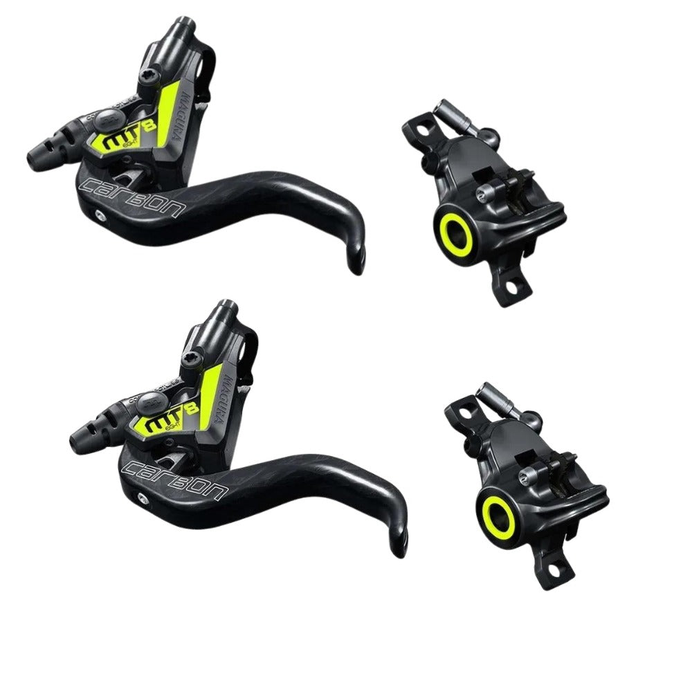 סט ידיות וקליפרים הידראולי מגורה MAGURA MT8 SL Post Mount