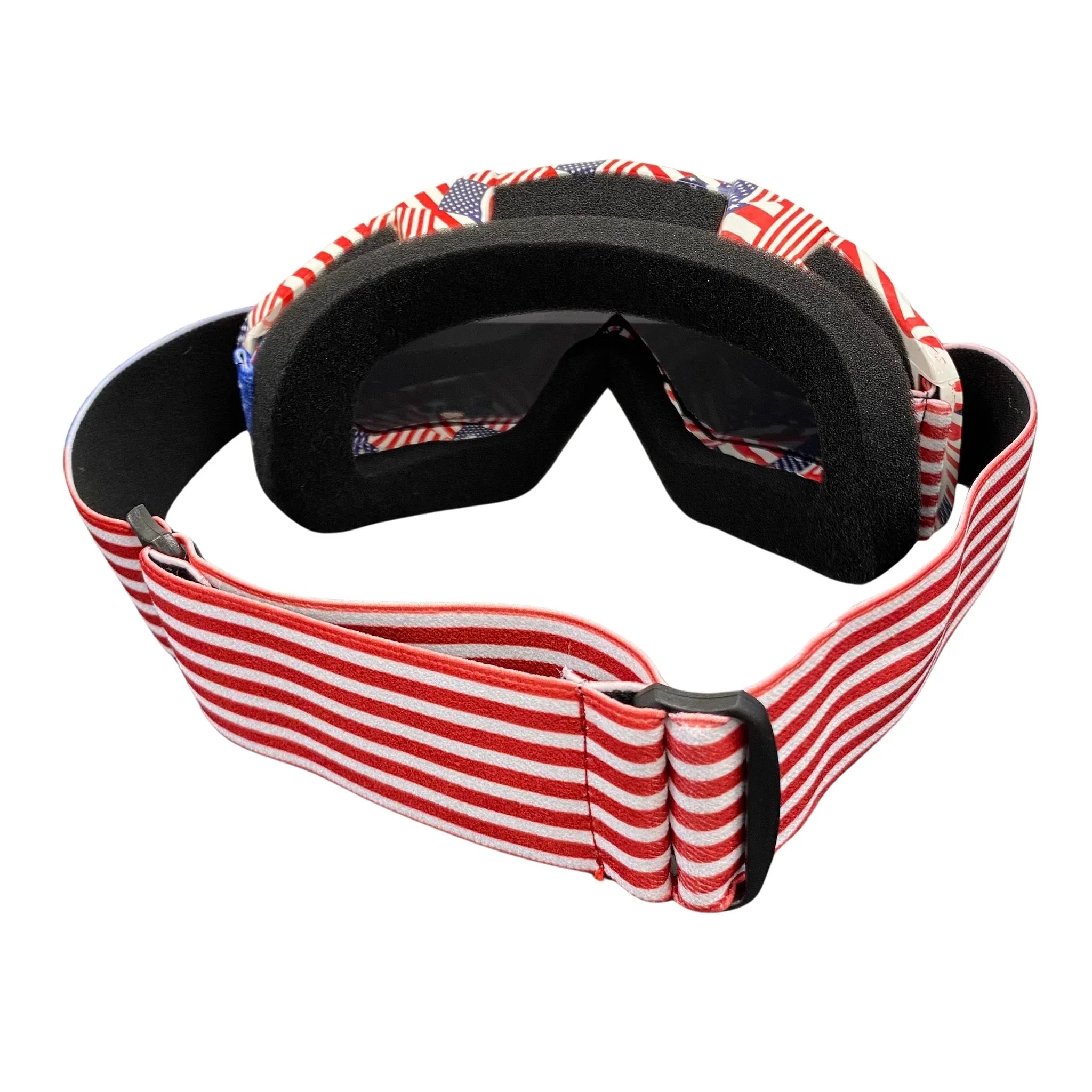 משקפי אבק ומגן מקצועיים לספורט אתגרי עיצוב דגל אמריקה PRO SPEED - Bikes Online
