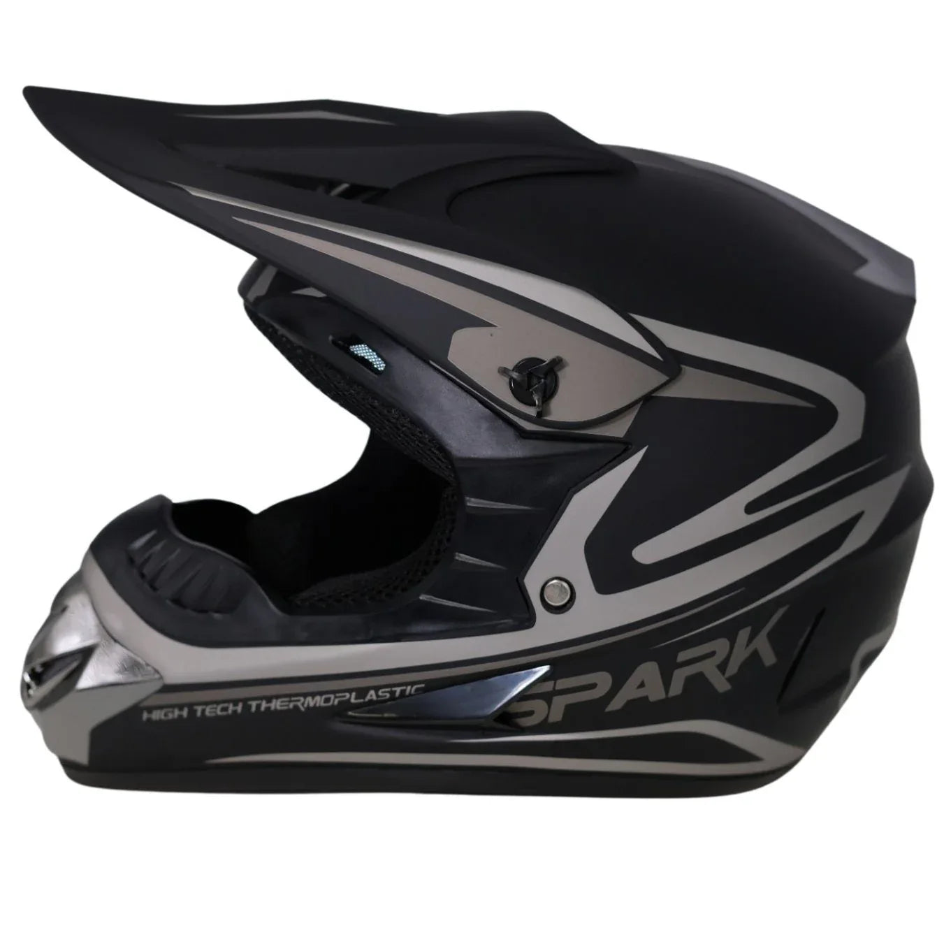 קסדה מלאה לאופניים וקורקינט פול פייס שחור אפור - Bikes Online