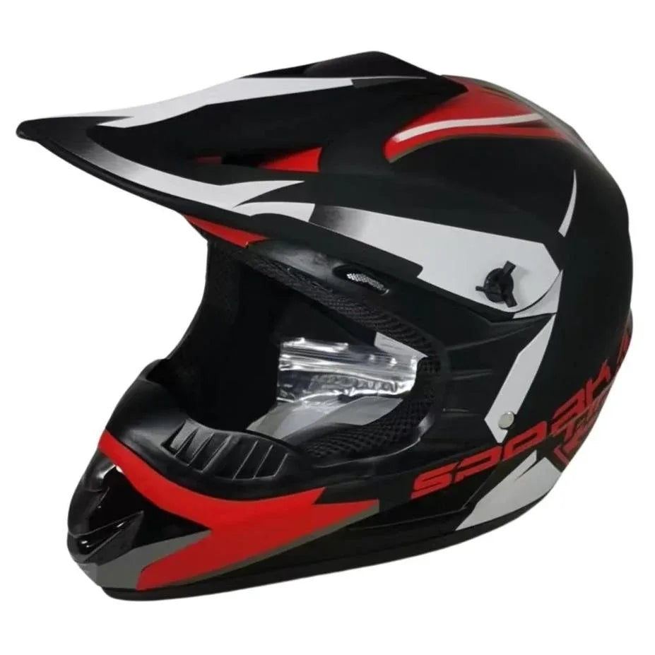 קסדה מלאה לאופניים וקורקינט פול פייס אדום טיקי - Bikes Online