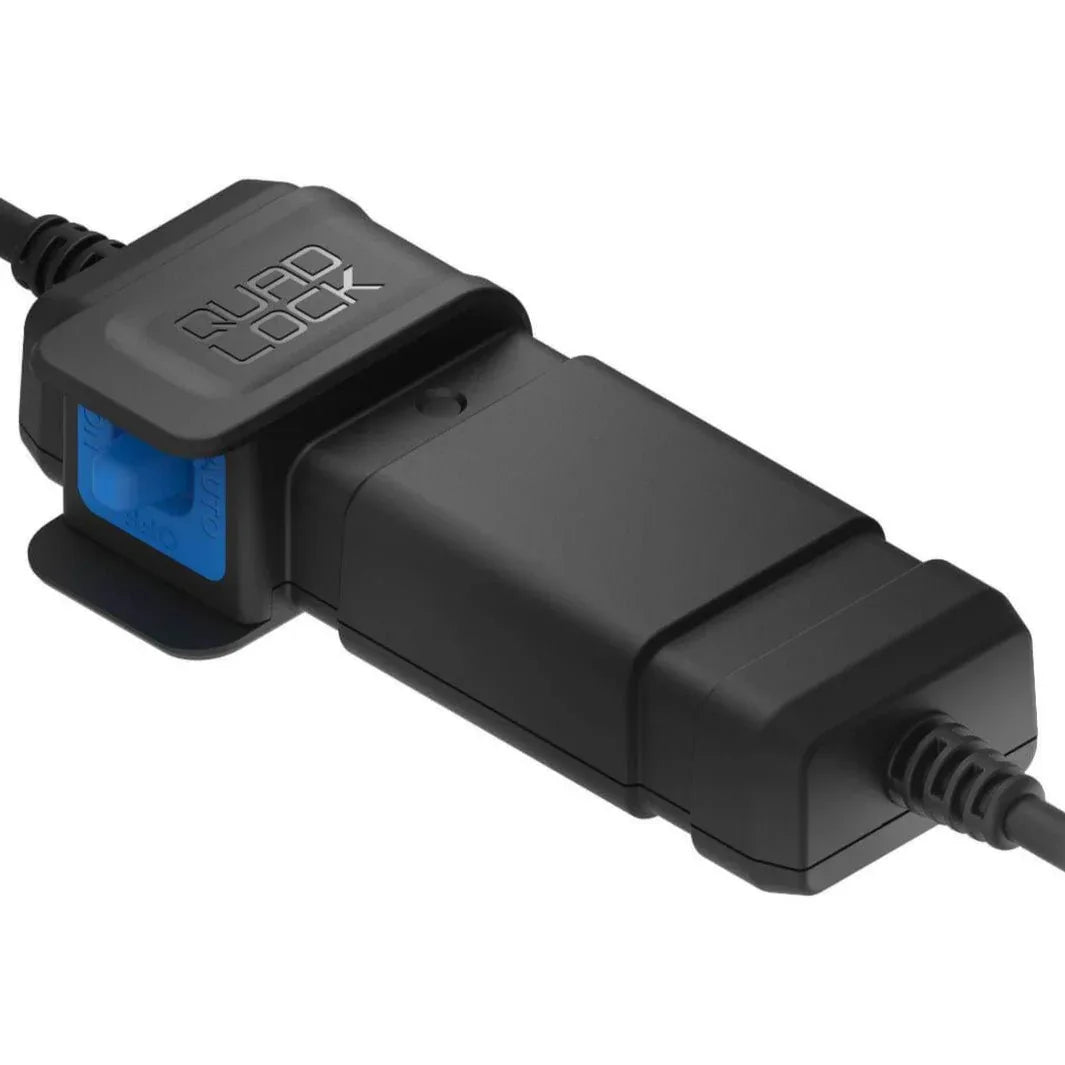 מתאם חכם 12V ל-USB עמיד במים Quad Lock Smart Adaptor - Bikes Online