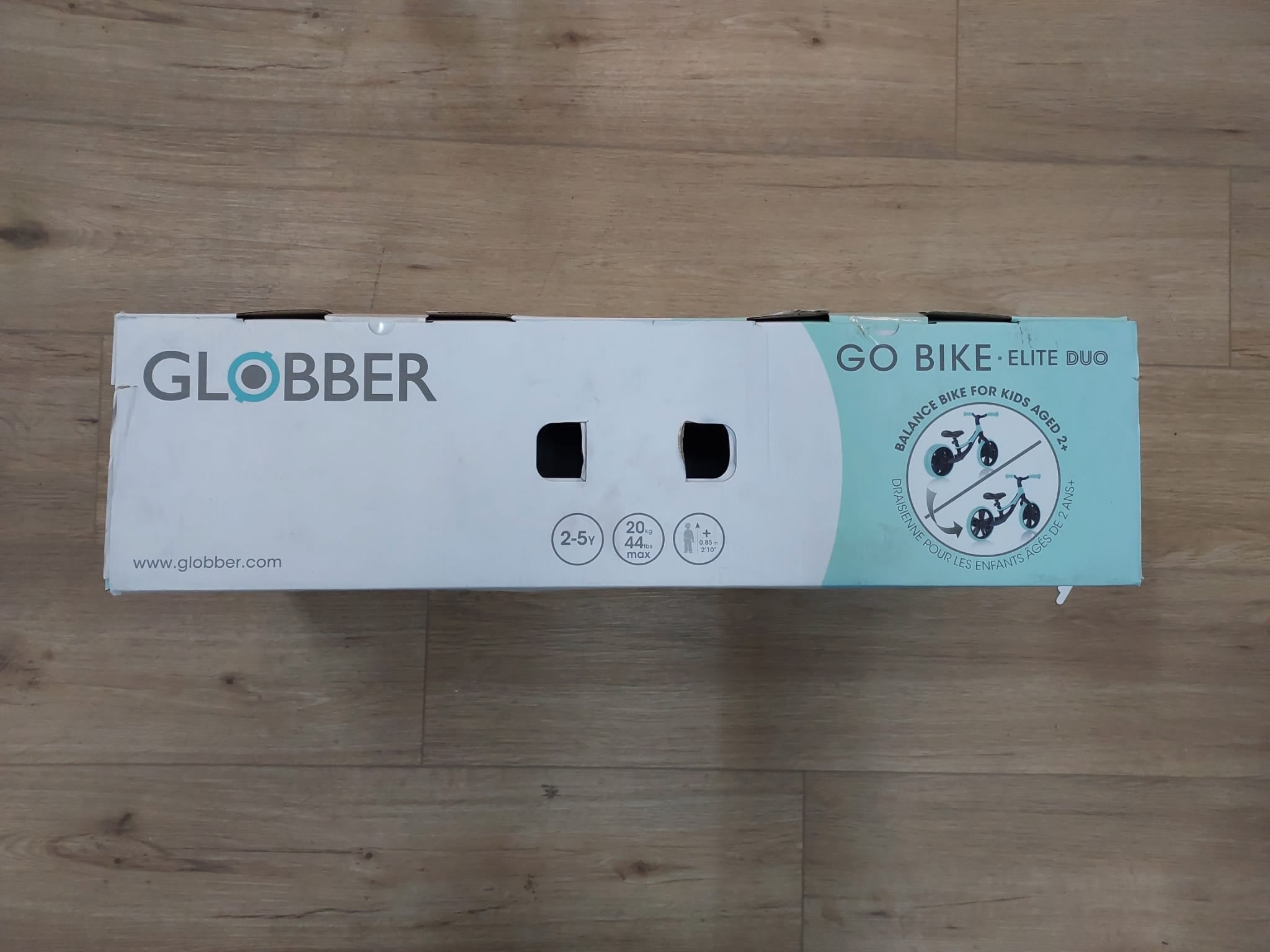 מוצר מציאון - אופני איזון לילדים גלובר Globber Go Bike Elite Duo