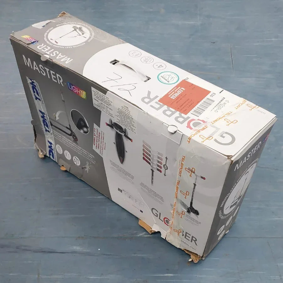 מוצר מציאון - קורקינט מאסטר לייטס מתקפל עם אורות לילדים גלובר Globber MASTER Lights - Bikes Online