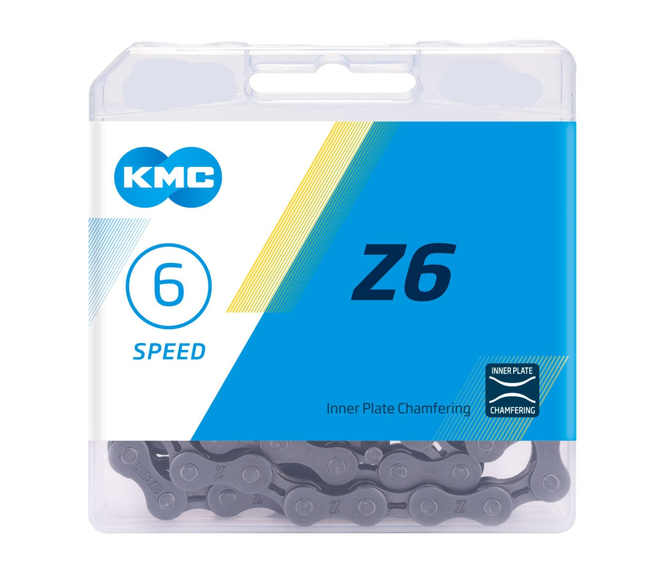 שרשרת אופניים ל-6 הילוכים KMC Z6