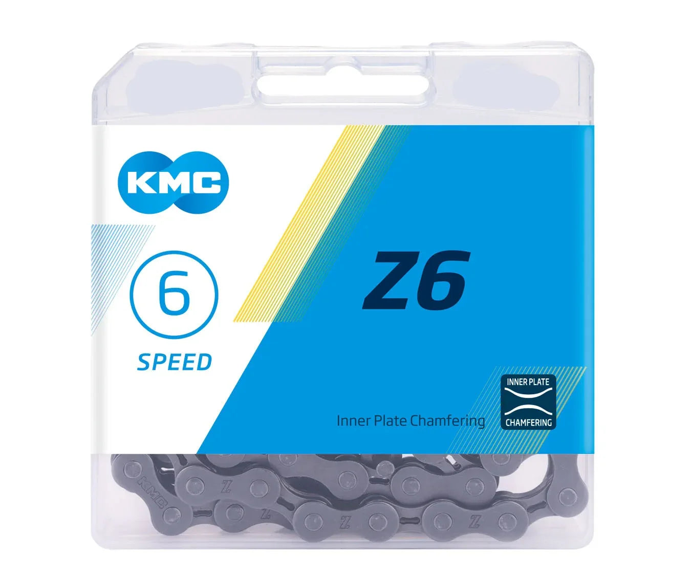 שרשרת אופניים ל-6 הילוכים KMC Z6 - Bikes Online