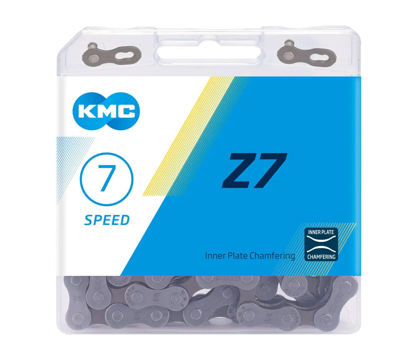 שרשרת אופניים ל-7 הילוכים KMC Z7 - Bikes Online