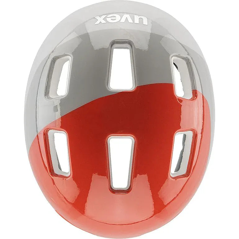 קסדת אופניים Uvex HLMT 4 כתום אפור - Bikes Online