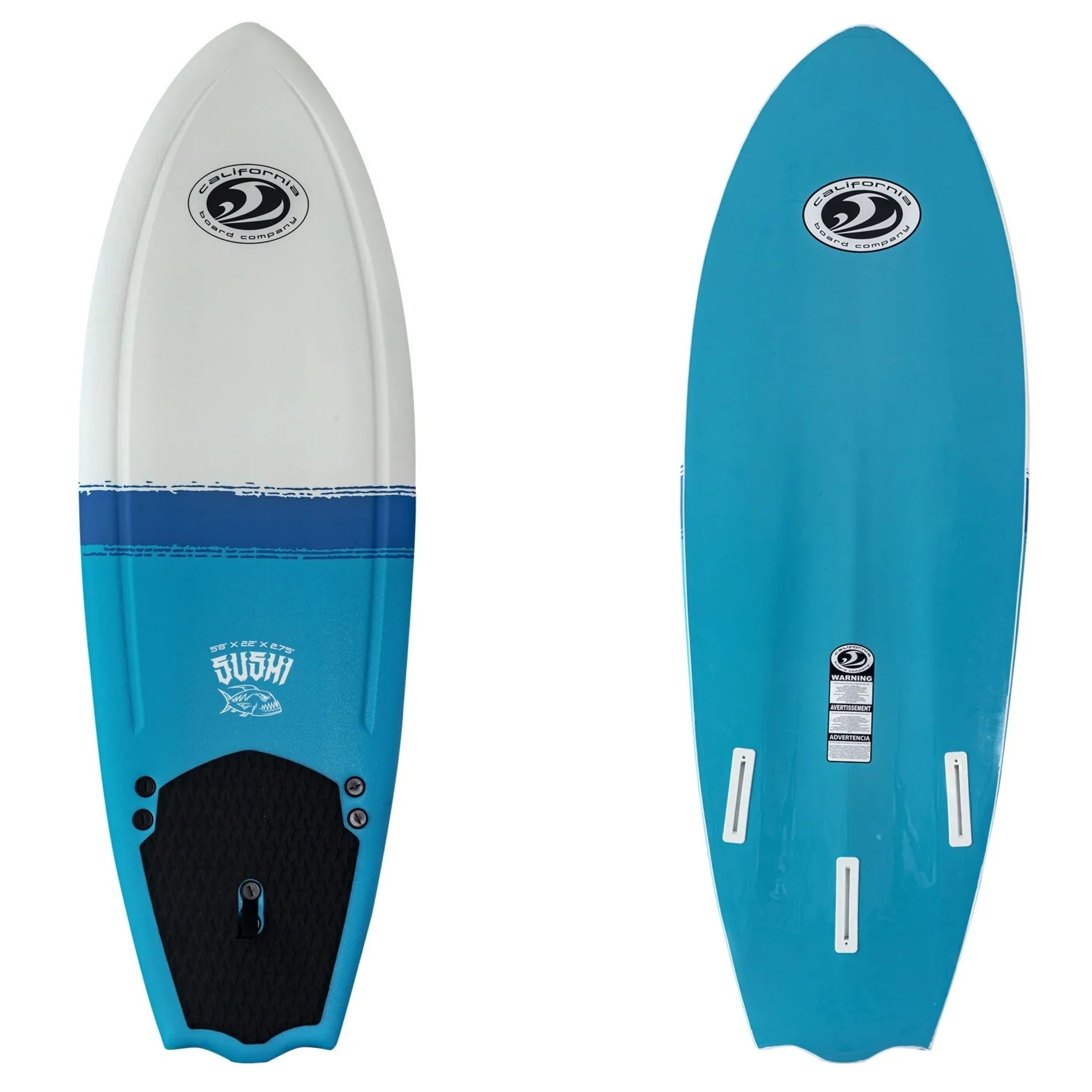 גלשן סופט CBC Sushi Fish 5'8″ - Bikes Online