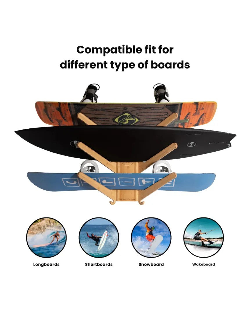 מתקן תלייה לגלשנים The Sun Rack 3 Boards