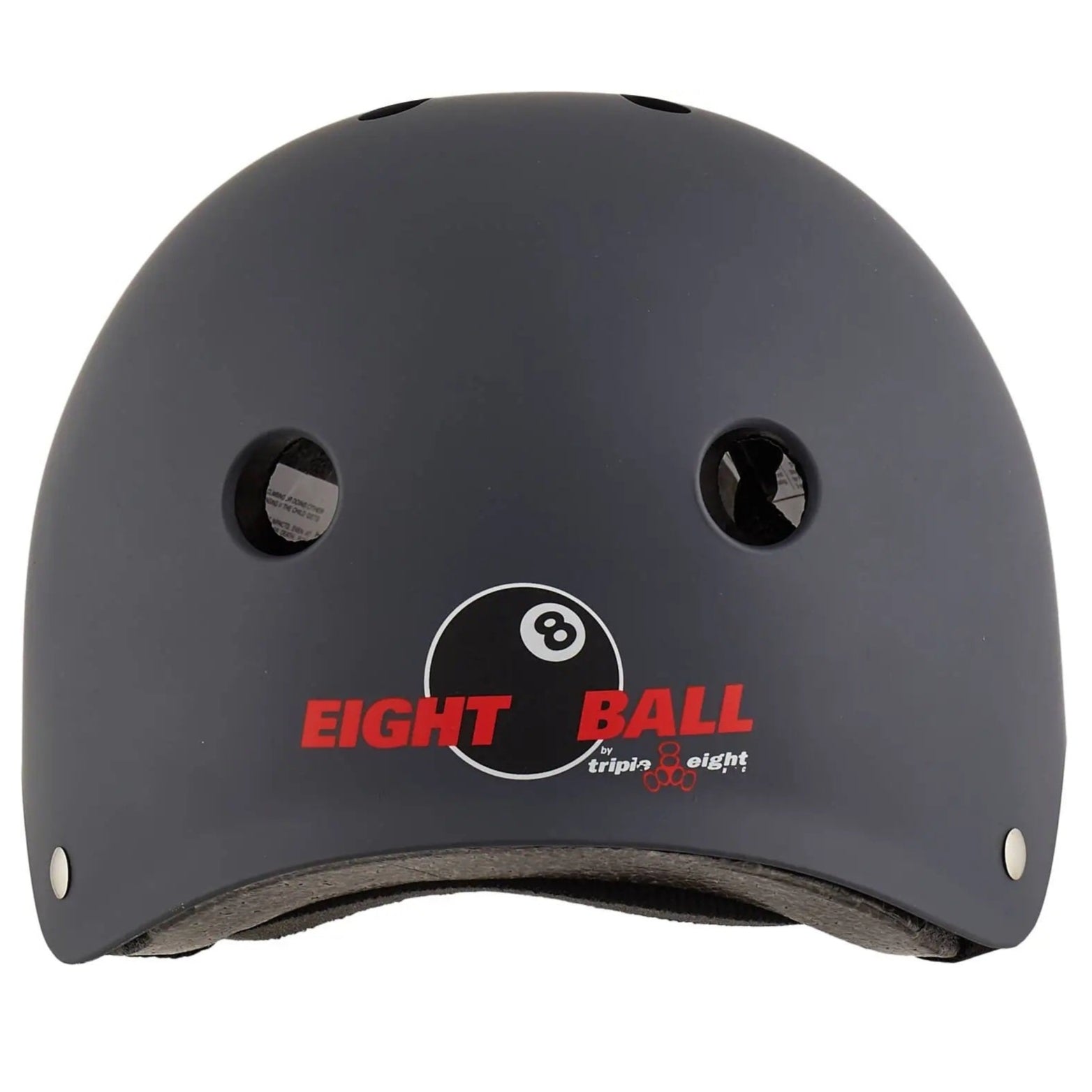 קסדה לאופניים קסדה לקורקינט לילדים ונוער Eight Ball אפור