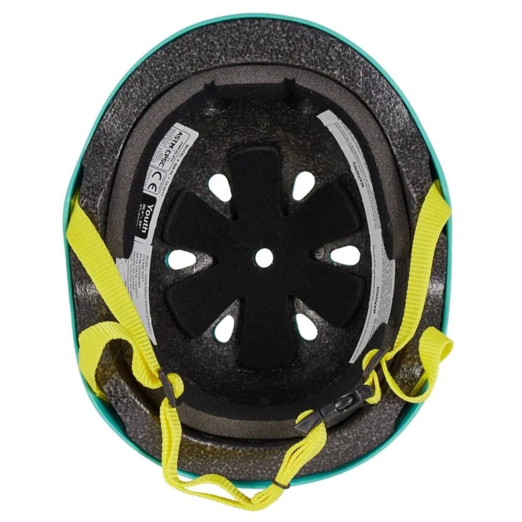 קסדה לאופניים קסדה לקורקינט לילדים ונוער Eight Ball טורקיז