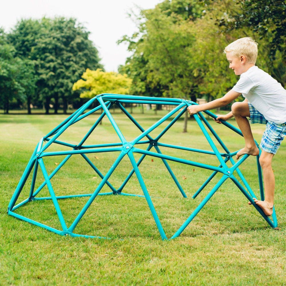 כיפת טיפוס גיאומטרית עם כיסוי בד לילדים לגינה Plum Deimos Climbing Dome & Fabric Cover