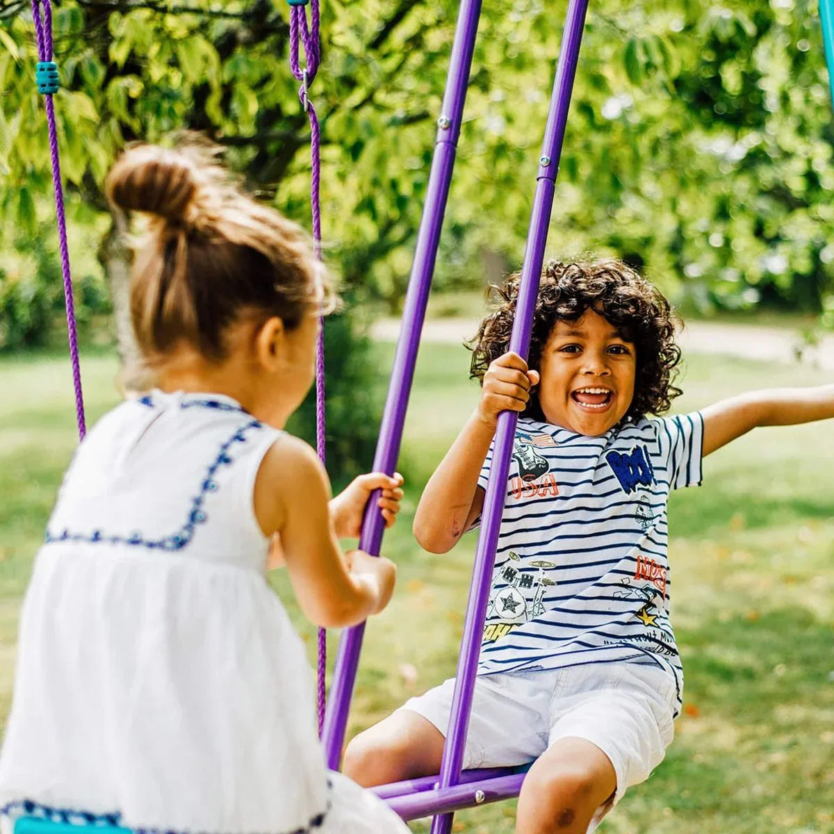 נדנדה משולשת לילדים לגינה פלאם Plum Jupiter Swing - Bikes Online