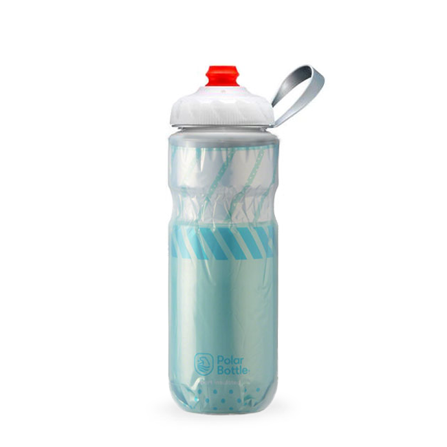 בקבוק מים לאופניים 20/24 לחיץ תרמי קר מנטה Polar Bottle SurgeCap MINT