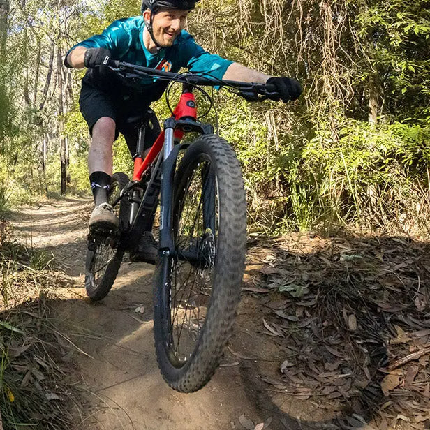 אופני הרים שיכוך מלא 27.5" פוליגון שחור אדום Polygon Siskiu D5 2024