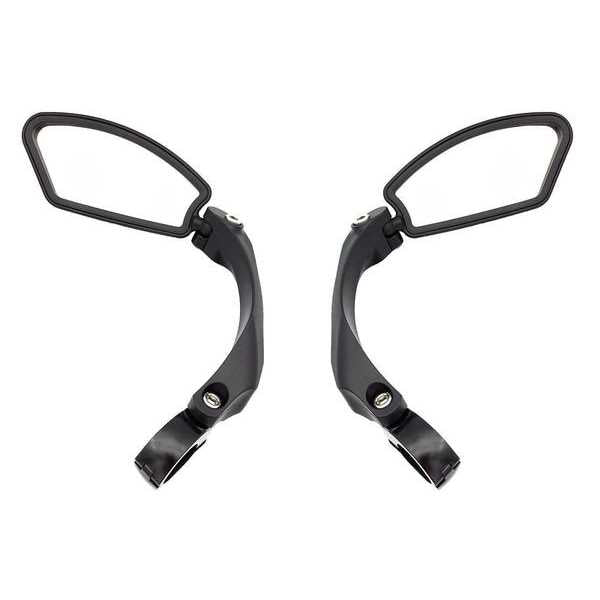 מראה לאופניים רחבה להתקנה בחיבור לכידון Hafney