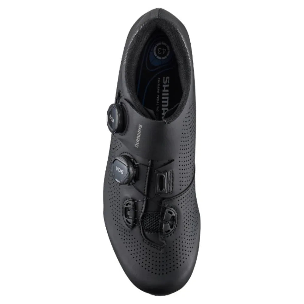 נעלי רכיבה לאופני כביש שימאנו Shimano SH-RC701 שחור - Bikes Online