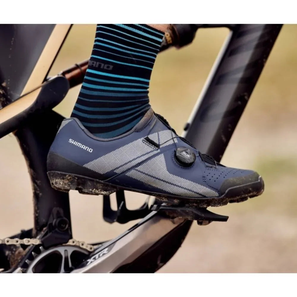 נעלי רכיבה לאופני שטח שימאנו Shimano XC3 שחור - Bikes Online