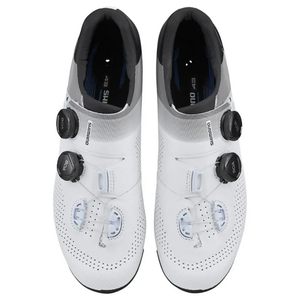 נעלי רכיבה לאופני כביש שימאנו Shimano SH-RC702 לבן - Bikes Online