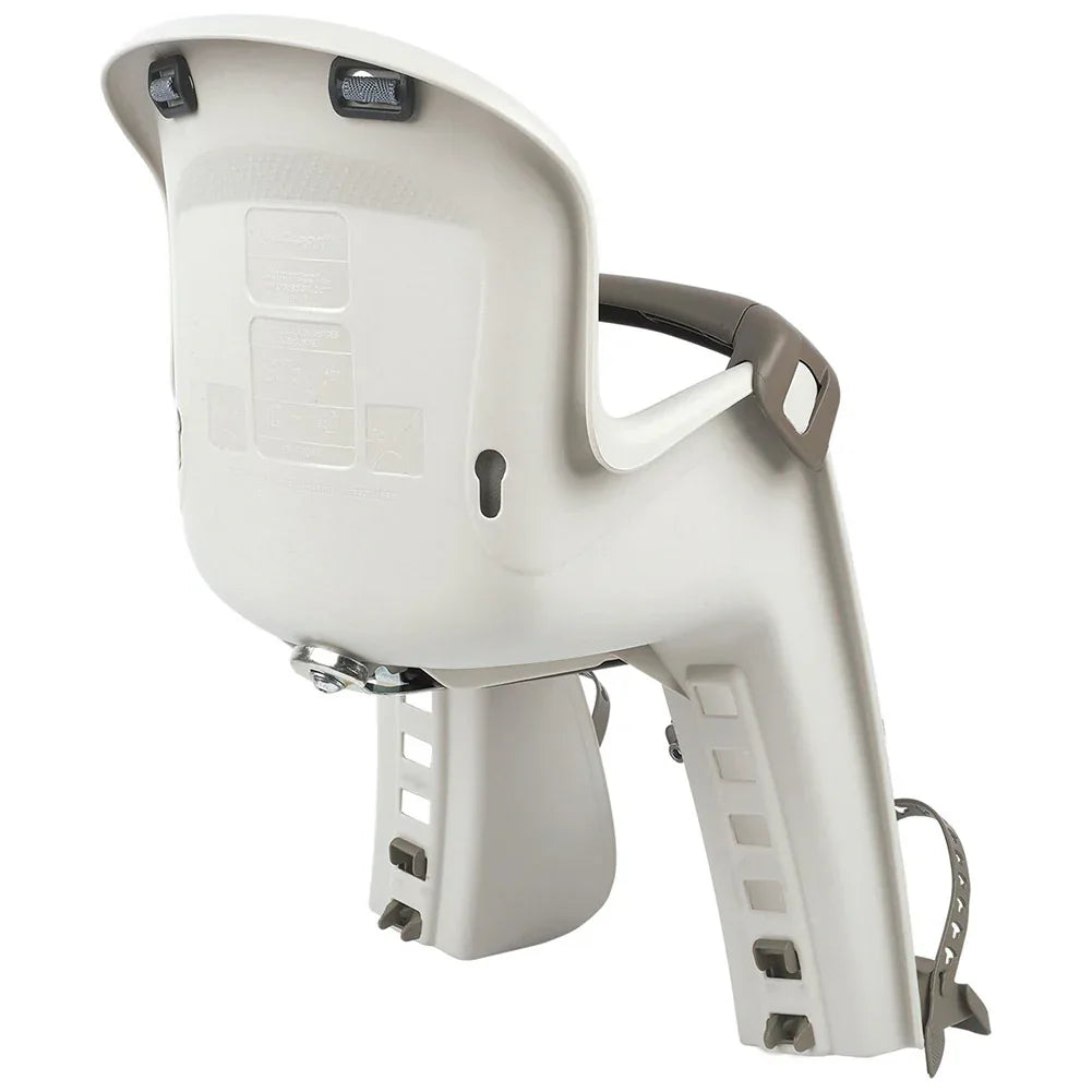 כסא קדמי לילד לאופניים עם חיבור קדמי Polisport BILBY JR אפור/בז - Bikes Online