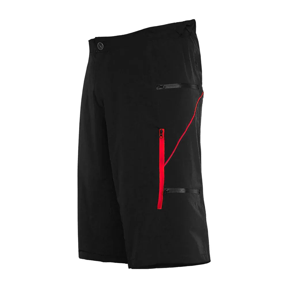 מכנס רכיבה באגי פאנקייר Funkier Lucca B3221 שחור אדום - Bikes Online