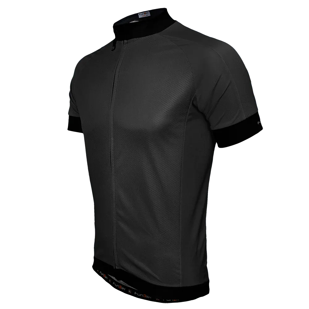 חולצת רכיבה קצרה לגברים פאנקייר Funkier Parma J930 BLACK - Bikes Online