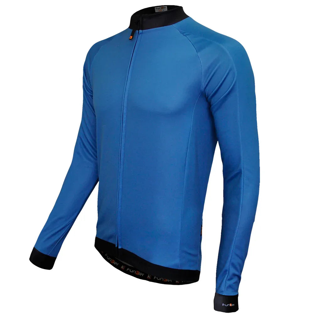 חולצת רכיבה קייצית לגברים פאנקייר Funkier J930-L Blue - Bikes Online