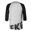 חולצת רכיבה פרי-רייד ארוכה לגברים פאנקייר Funkier Dolomiti JE846-L Black&White