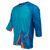 חולצת רכיבה פרי-רייד ארוכה לגברים פאנקייר Funkier Dolomiti JE846-L Green & orange