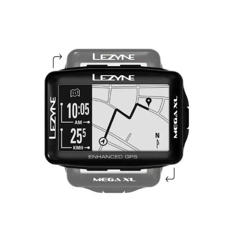 מחשב רכיבה GPS Lezyne Mega XL GPS y12 - Bikes Online