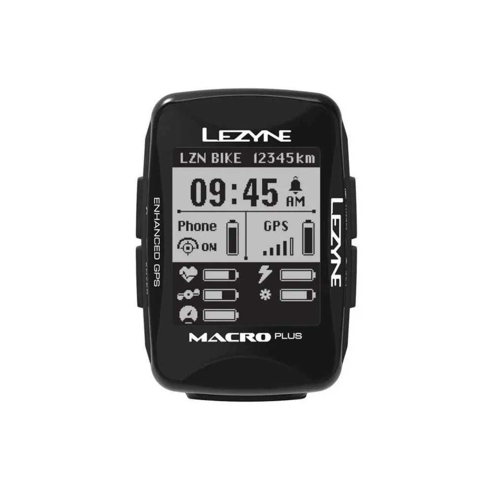 מחשב רכיבה GPS Lezyne Macro Plus y13 - Bikes Online