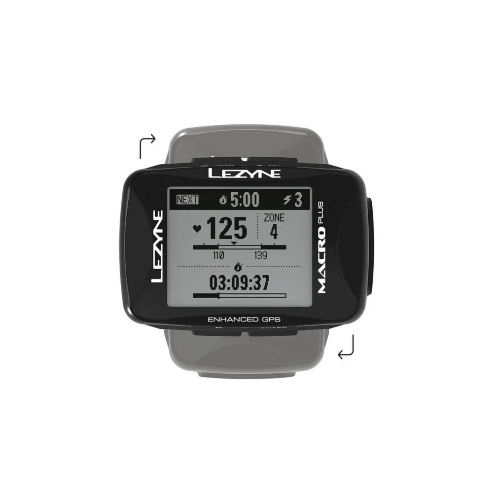מחשב רכיבה GPS Lezyne Macro Plus y13 - Bikes Online