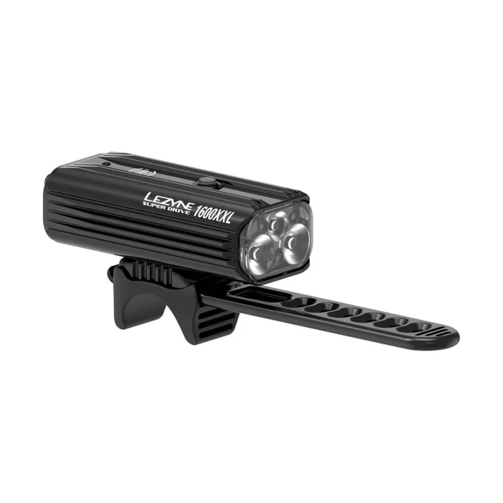 פנס קדמי לאופניים נטען Lezyne Super Drive 1600XXL - Bikes Online