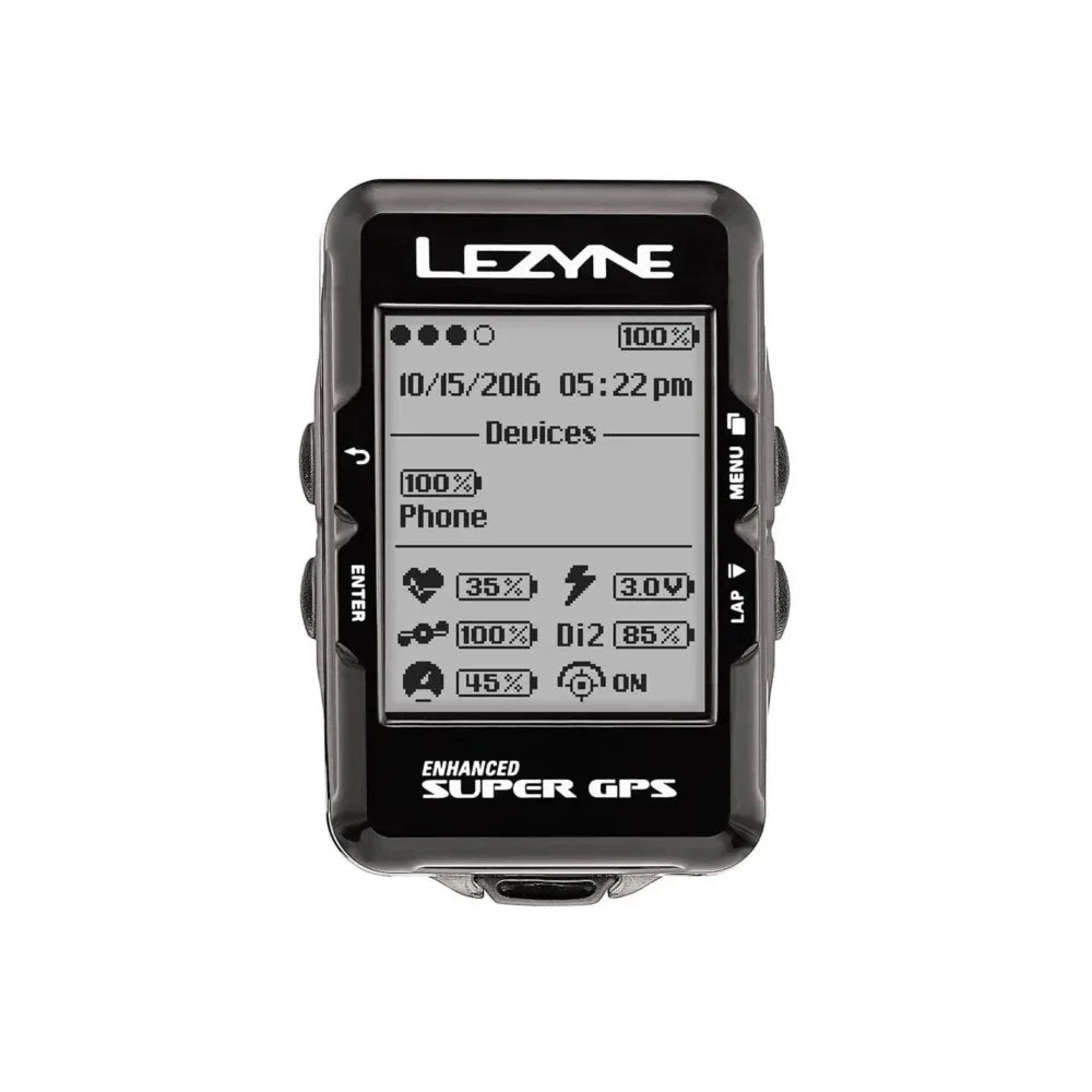 מחשב רכיבה לאופניים Lezyne Super gps y10 - Bikes Online