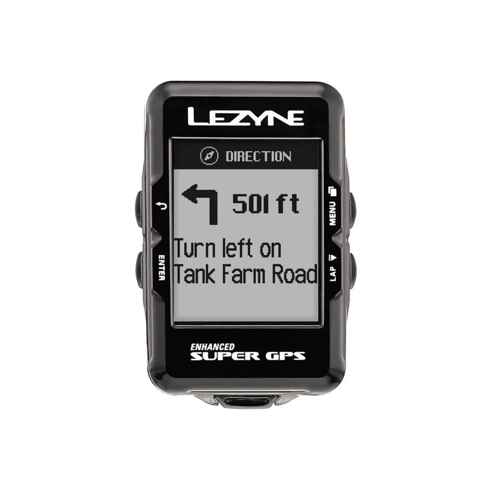 מחשב רכיבה לאופניים Lezyne Super gps y10 - Bikes Online