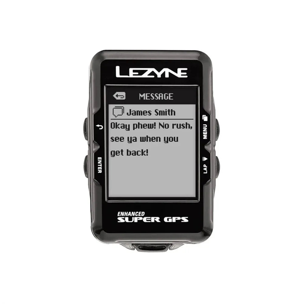 מחשב רכיבה לאופניים Lezyne Super gps y10 - Bikes Online