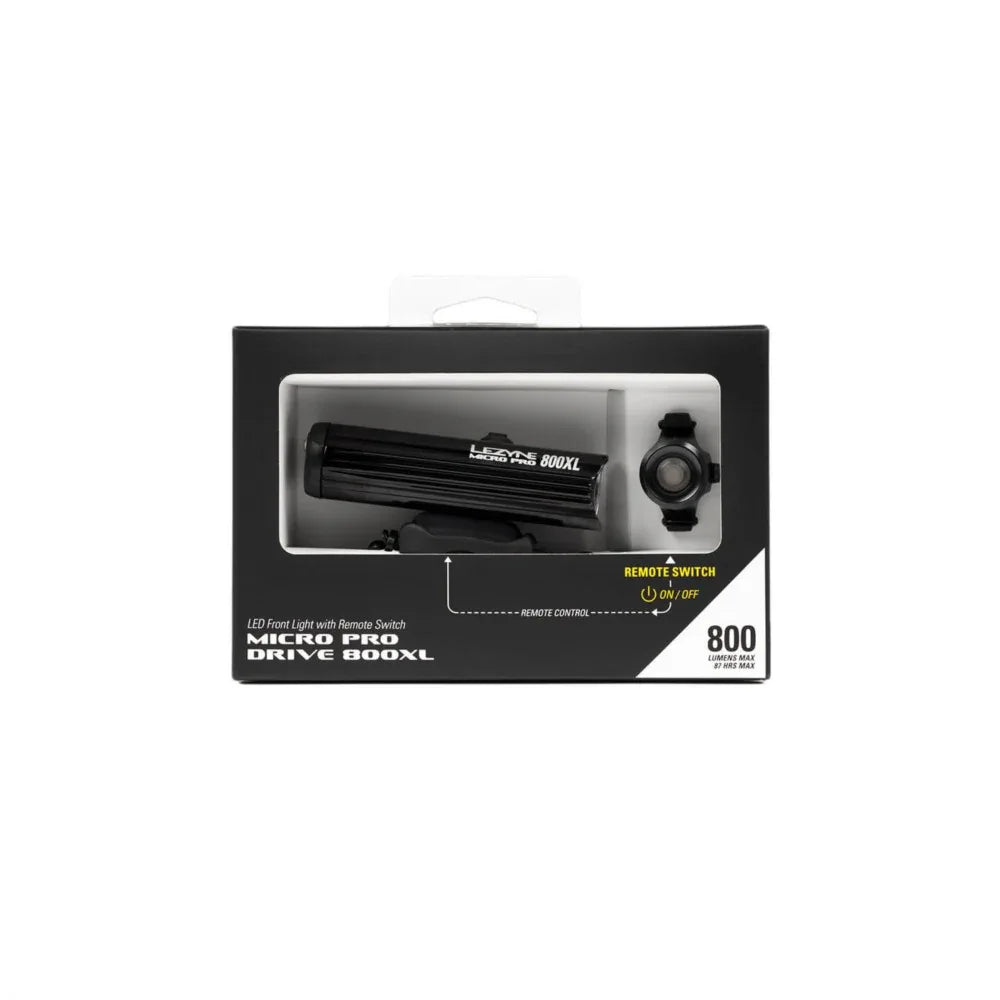 פנס קדמי לאופניים Lezyne Micro Drive Pro 800XL - Bikes Online