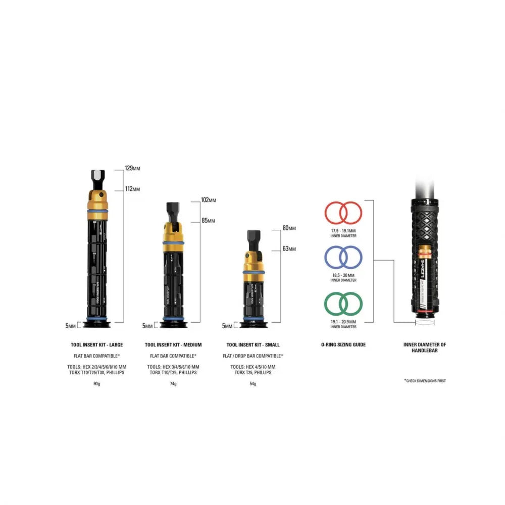 ערכת כלים לכידון Lezyne Tool Insert Kit - Bikes Online