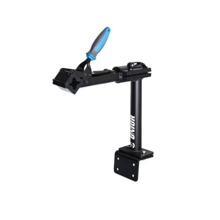 מתקן הרכבה לאופניים עם חיבור לקיר או לשולחן עבודה Unior דגם 1693.2s - Bikes Online