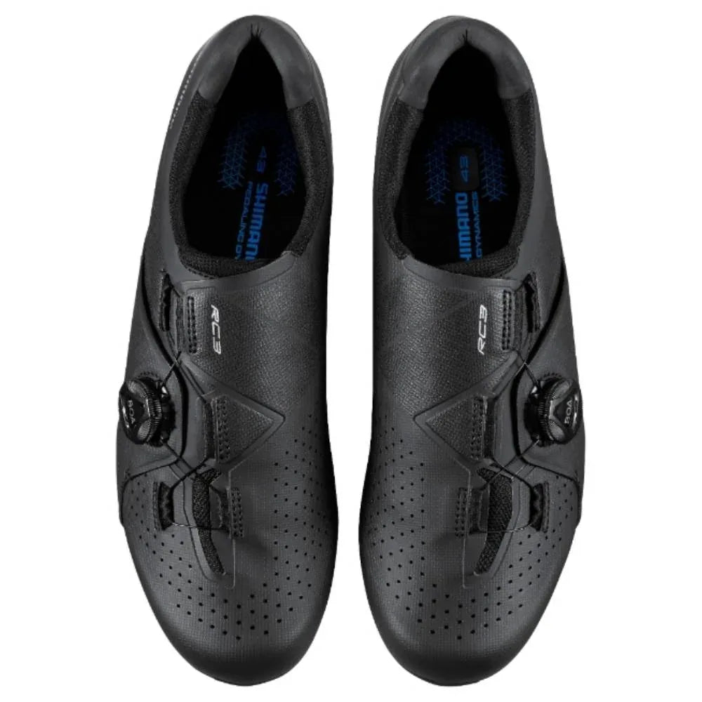 נעלי רכיבה לאופני כביש שימאנו Shimano SH-RC3 שחור - Bikes Online