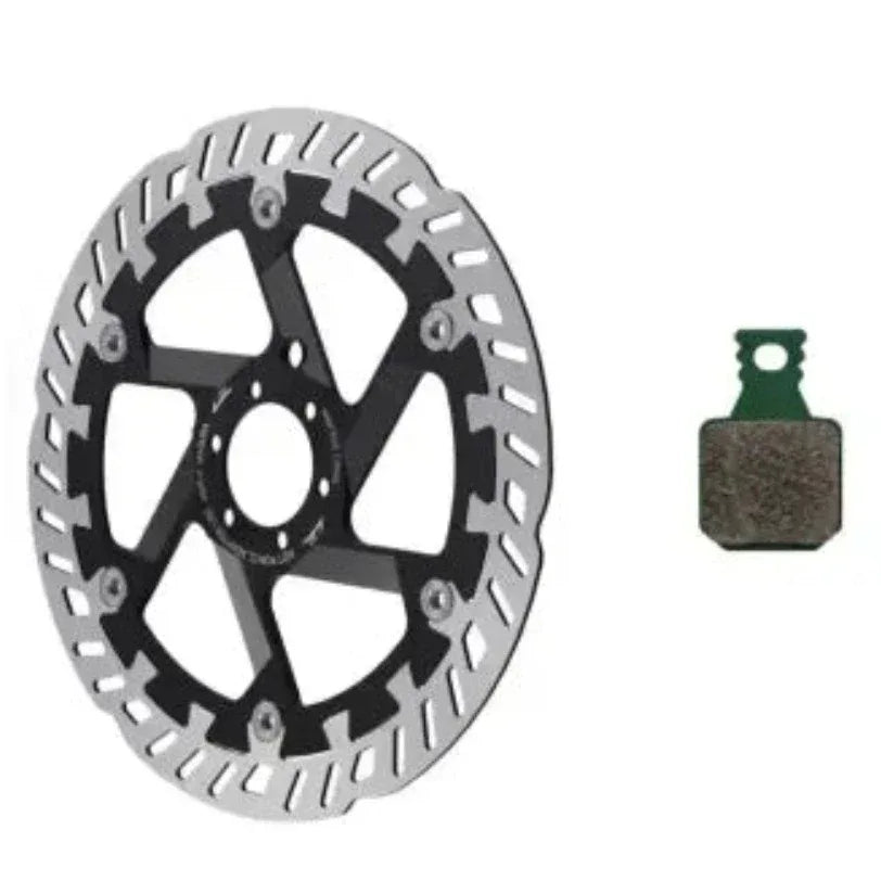 דיסק מגורה 220 מ"מ MDR-P 220 + רפידות 8S - Bikes Online