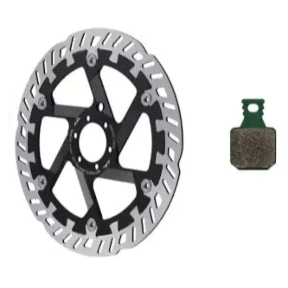 דיסק מגורה 203 מ"מ MDR-P 203 + רפידות 8S - Bikes Online