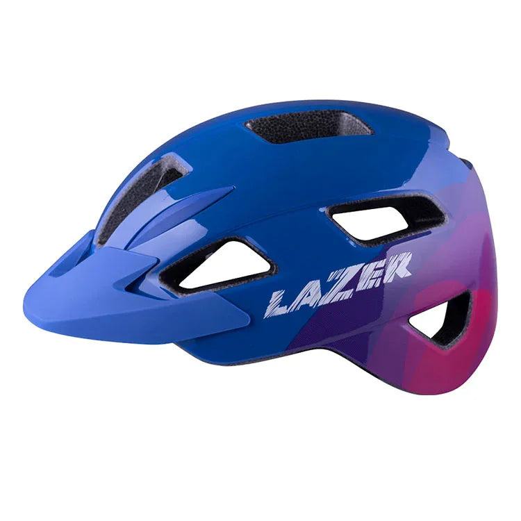 קסדה לאופניים לילדים אווירודינמית לייזר גקו כחול וורוד Lazer Gekko - Bikes Online