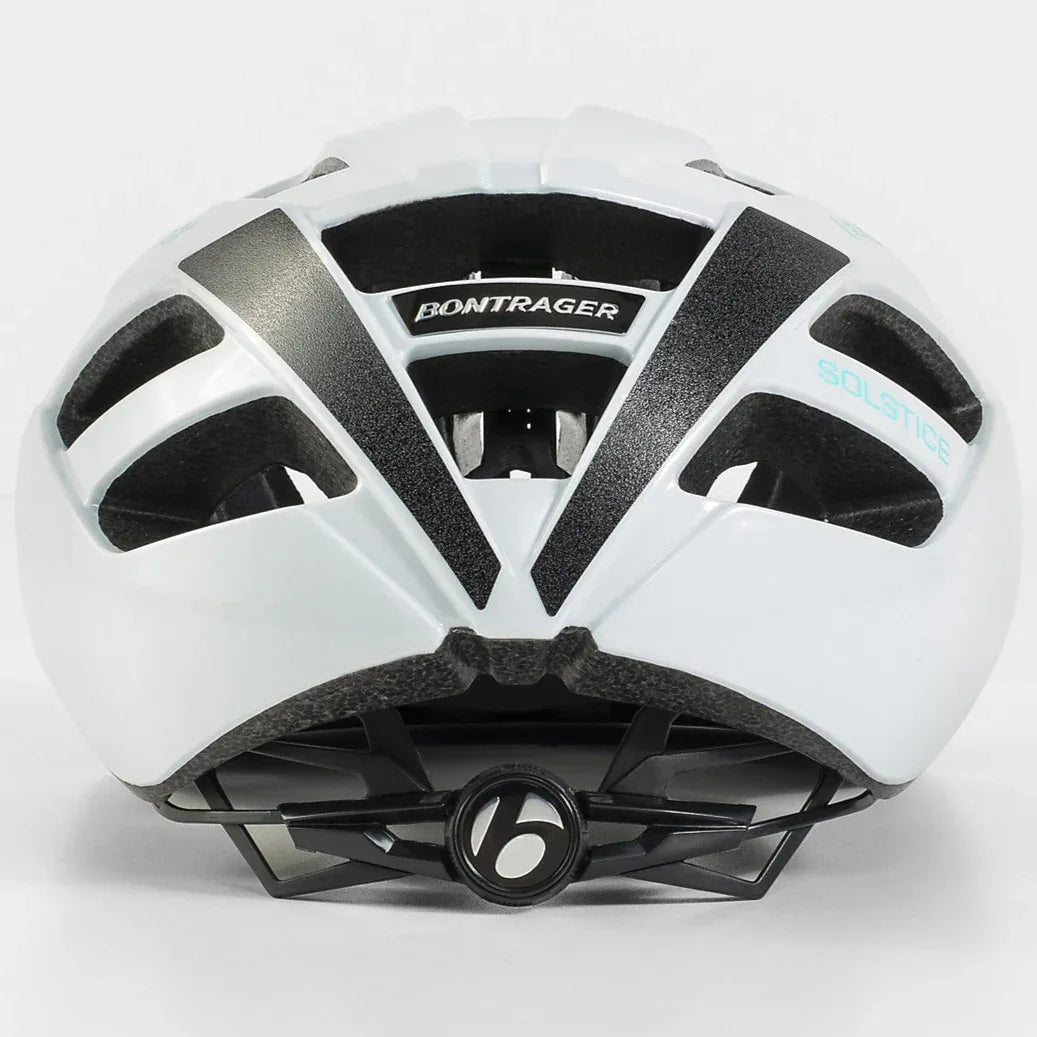 קסדה לאופניים לשטח ולכביש בונטרגר Bontrager Solstice לבן טורקיז - Bikes Online