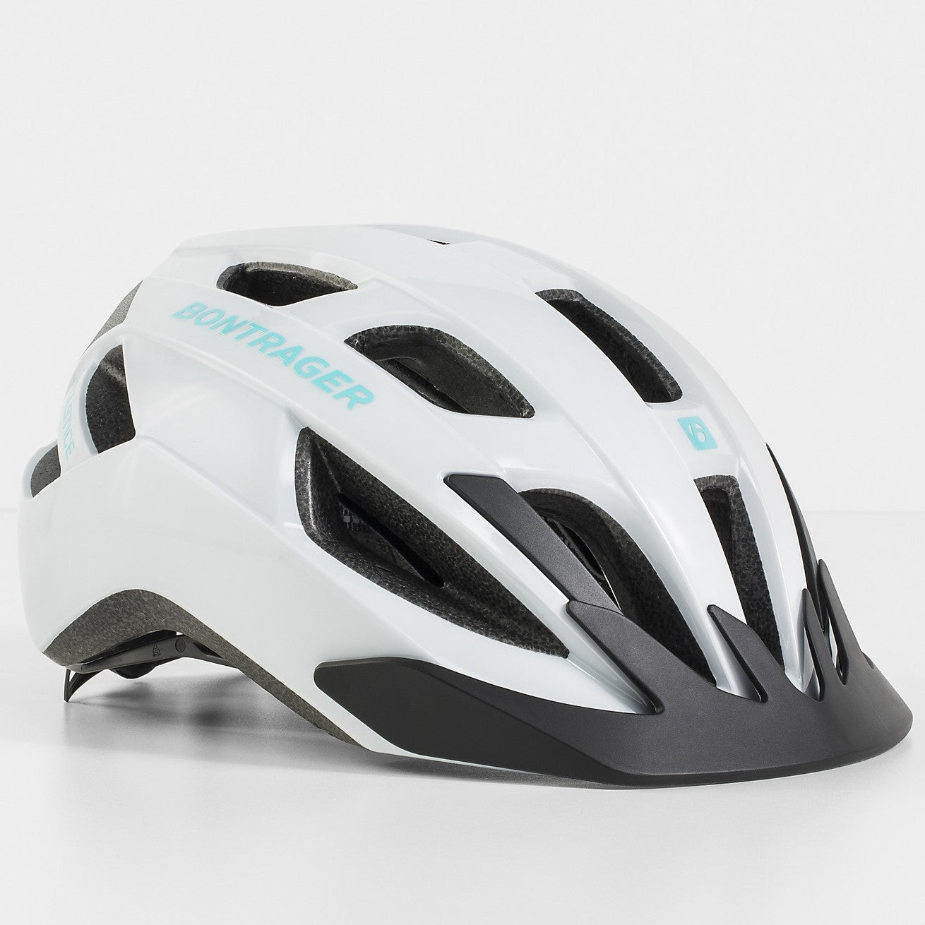 קסדה לאופניים לשטח ולכביש בונטרגר Bontrager Solstice לבן טורקיז